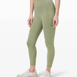Lululemon Invigorate High-Rise Tight 25" | Willow Green Size 6